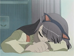 00s, 1girl, animal_ears, animated, animated_gif, cat_ears, kokoro, kokoro_(kokoro_toshokan)