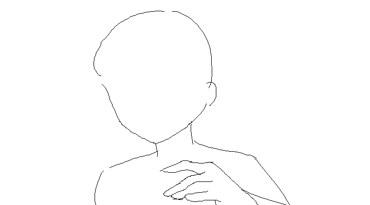 animated, animated_gif, dancing, easytoon, faceless, hare_hare_yukai, monochrome, op