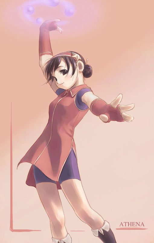 1girl, asamiya_athena, character_name, king_of_fighters, king_of_fighters_2000, snk, solo, the_king_of_fighters