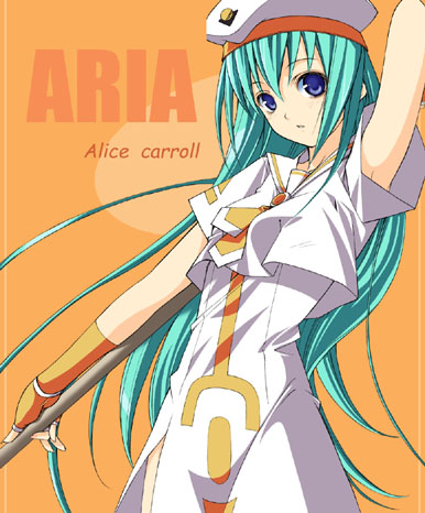 1girl, alice_carroll, aria, lowres, shiino_yui, solo