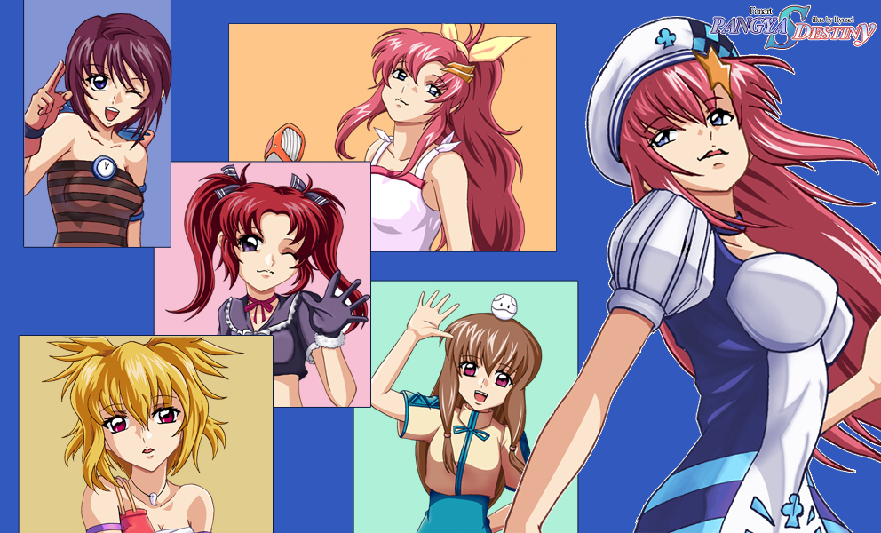 6+girls, arin, arin_(cosplay), beret, cosplay, crossover, gundam, gundam_seed