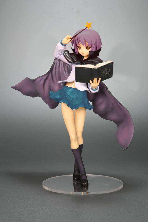 cape, exif_thumbnail_surprise, figure, nagato_yuki, photo, photoshop, suzumiya_haruhi_no_yuuutsu, wand