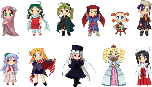 6+girls, afghanis-tan, afuganisu-tan, annotated, blonde_hair, blue_eyes, blush, bri-tan, brown_eyes, chibi, crown, dress, everyone, fan, folding_fan, glasses, green_eyes, green_hair, hat, hinomoto, japanese_clothes, kazakhs-tan, kyrgyzs-tan, lowquality, miko, multiple_girls, pakisu-tan, red_eyes, roshia, silver_hair, skirt, smile, tajikis-tan, timaking, turkmenis-tan, uzbekis-tan, yellow_eyes