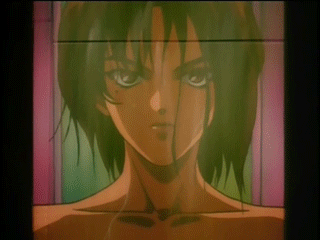 90s, animated, animated_gif, blood, iria, iria_zeiram_the_animation, lowres, melancholy