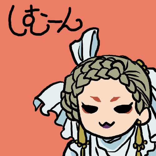 1girl, lowres, mspaint, onashia, simoun, solo
