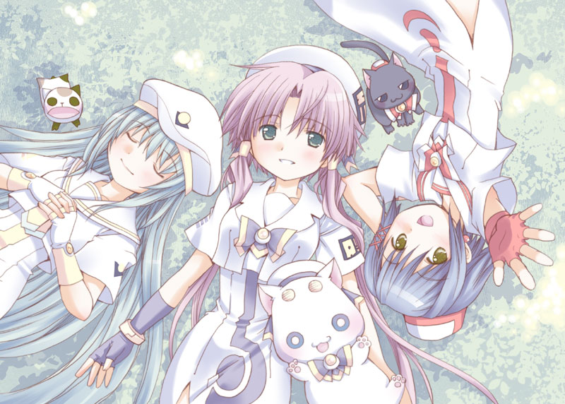 aika_granzchesta, alice_carroll, aria, aria_pokoteng, black_cat, cat, hime_granzchesta, mizunashi_akari