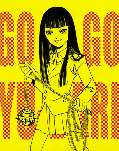 gogo, gogo_yubari, kill_bill, killbill, lips, lowres, school_uniform, serafuku