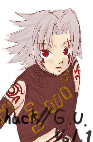 .hack//, 1boy, bandai, cyber_connect_2, hack, haseo, haseo_(.hack//), lowres