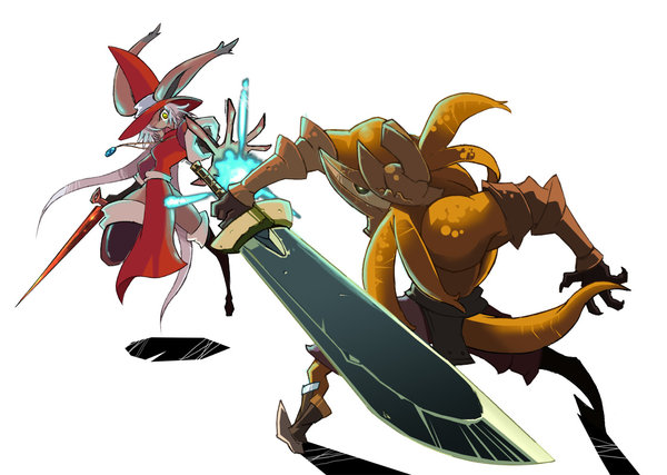 bangaa, battle, boots, bunny_ears, final_fantasy, final_fantasy_tactics, final_fantasy_tactics_advance, hat