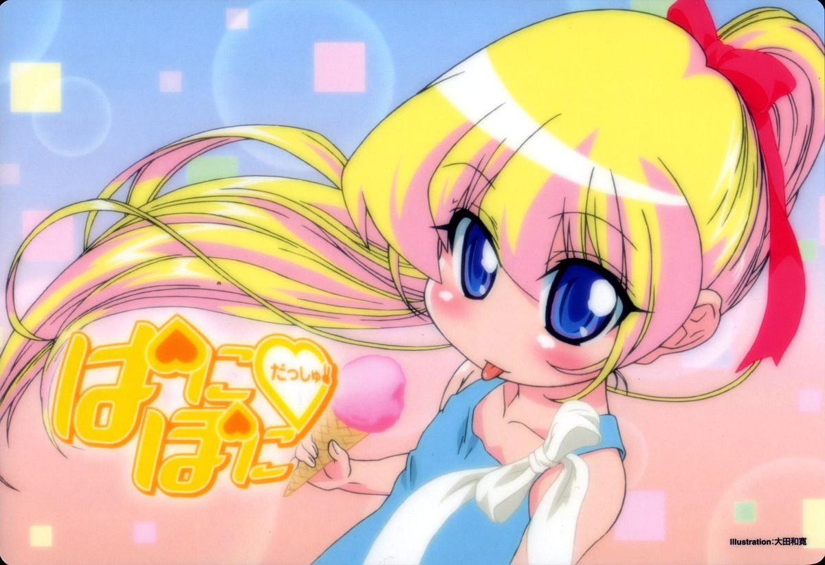 1girl, :p, alternate_hairstyle, blonde_hair, blue_eyes, bow, child, food