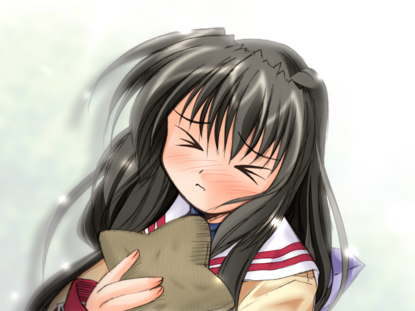 clannad, ibuki_fuuko, seifuku, watsuki_ayamo, watsukiya