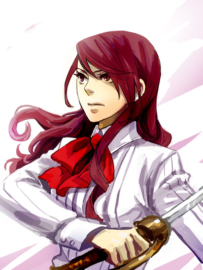 1girl, atlus, karakuri_chouchou, kirijou_mitsuru, koaki, long_hair, persona, persona_3