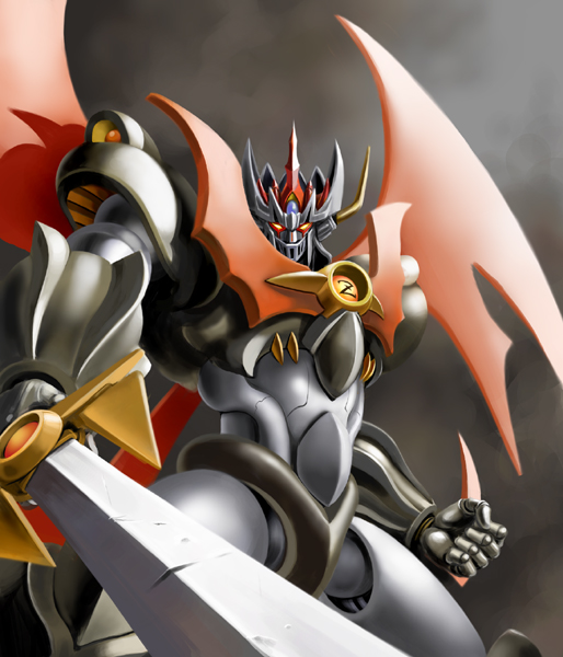 mazinkaiser, mazinkaiser_(robot), mecha, solo, super_robot, sword, weapon