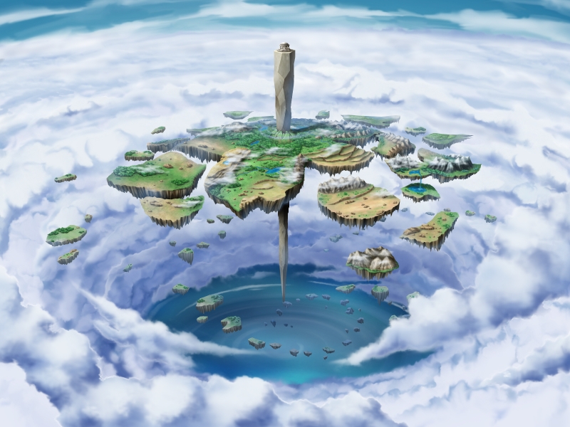 clouds, error, fantasy, field, floating_continent, floating_island, game_cg, hill