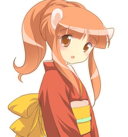 1girl, blush, eyebrows, eyebrows_visible_through_hair, fang, female, fushigiboshi_no_futago_hime, japanese_clothes