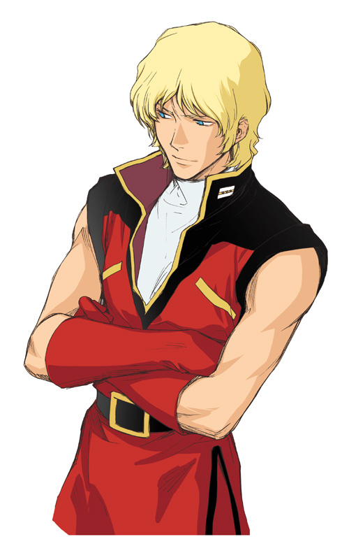 1boy, belt, belt_buckle, blonde_hair, blue_eyes, blush, brown_eyes, buckle