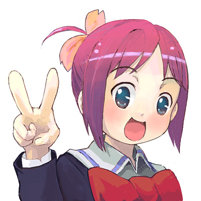 1girl, amamiya_manami, gakuen_utopia_manabi_straight!, guitar_(artist), guitar_(guitars), hands, lowres, solo