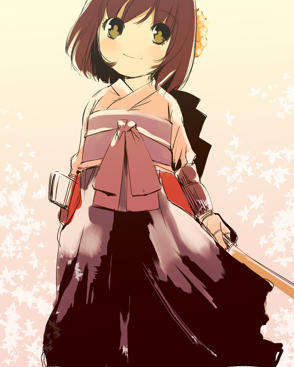 1girl, atlus, bushidou_(sekaiju), japanese_clothes, kimono, sekaiju_no_meikyuu, solo, sword