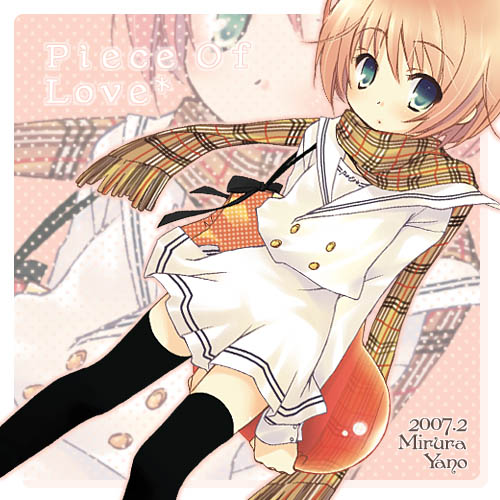 1girl, lowres, miniskirt, original, scarf, school_uniform, serafuku, skirt