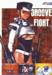 1girl, atlus, bangs, belt, breasts, brown_eyes, brown_hair, copyright_name