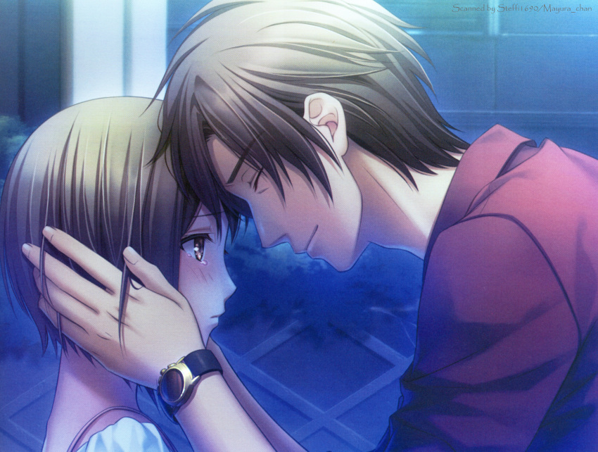 asanami_kou, brown_eyes, brown_hair, natsuzora_no_monologue, ogawa_aoi, rokumaru_(artist)