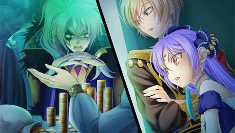 aspashia_(desert_kingdom), blonde_hair, blue_eyes, desert_kingdom, don_ficche, hanamura_mai, sera_(desert_kingdom)