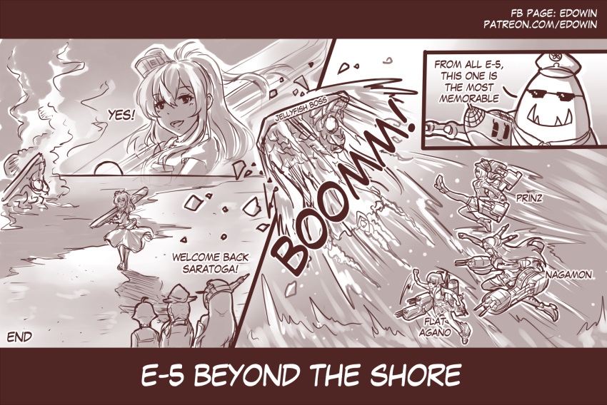 :d, abyssal_jellyfish_hime, admiral_(kantai_collection), comic, crossover, defense_of_the_ancients, dota_2, edwin_(cyberdark_impacts)