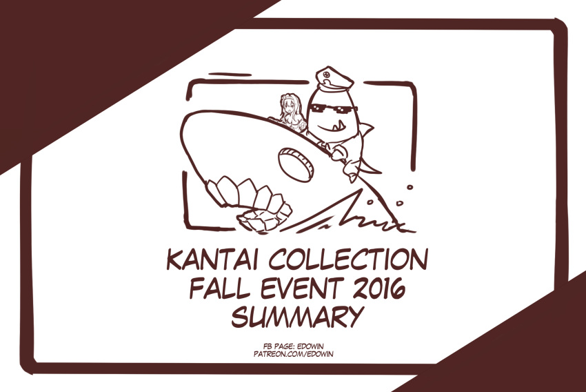 1girl, admiral_(kantai_collection), bare_shoulders, breasts, cleavage, commentary_request, cover, cover_page