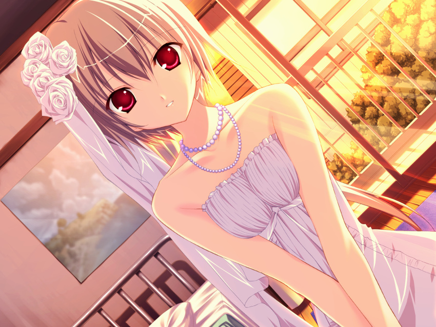 fumio, game_cg, highres, jewelry, kuu_(lyrical_lyric), lyrical_ds, lyrical_lyric, necklace
