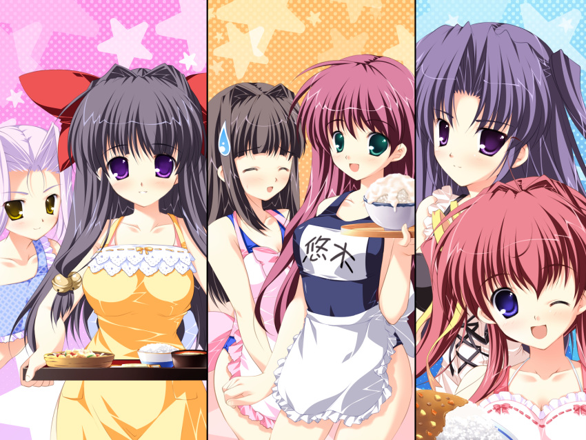 arima_mari, asakura_nanao, game_cg, highres, konneko, lyrical_ds, lyrical_lyric, mikeou