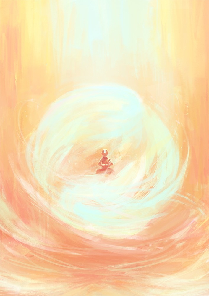 1boy, aang, aerokinesis, anghuiqing, avatar:_the_last_airbender, avatar_legends, avatar_state, bald
