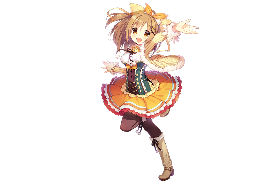 1girl, boots, brown_eyes, brown_hair, coat, detached_sleeves, flower_knight_girl, frills
