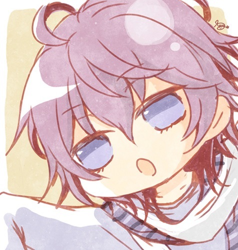 blue_eyes, clock_zero, purple_hair, remythxx, tokita_shuya