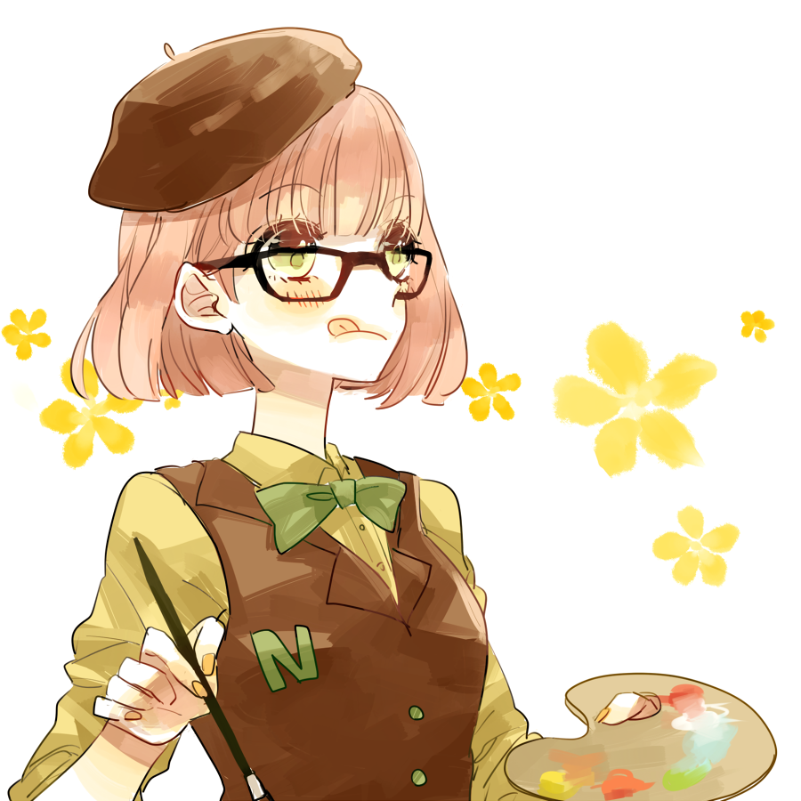 hnk, nanami_haruka, red_hair, uta_no_prince-sama, yellow_eyes