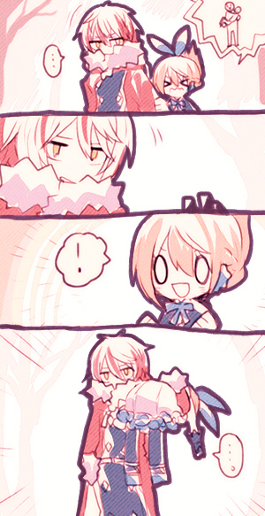 !, >_<, ..., 0_0, 1boy, 1girl, 4koma, :d