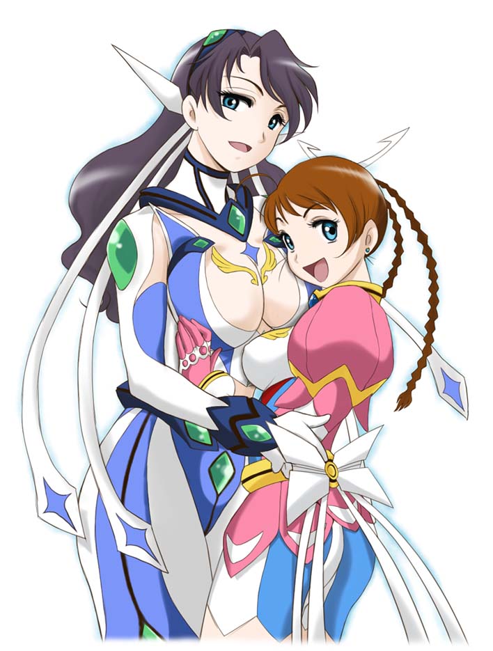 braid, breasts, cleavage, lena_sayers, mai_otome, mai_otome_s.ifr, mother_and_daughter, my-otome