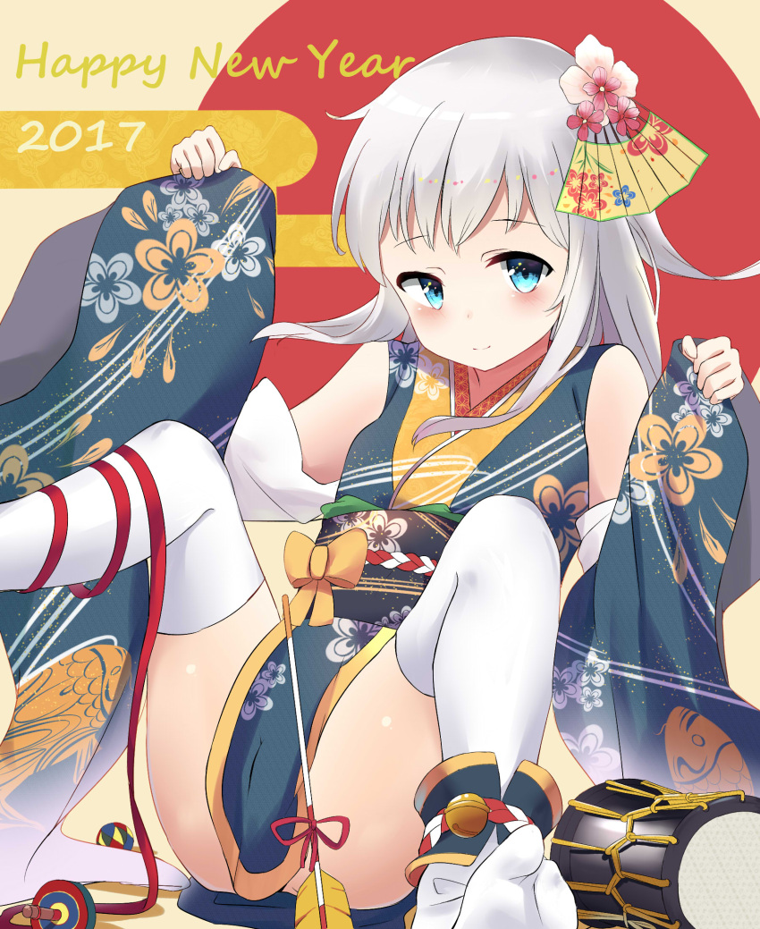 1girl, 2017, alternate_costume, aqua_eyes, aqua_hair, arrow, bare_shoulders, blush