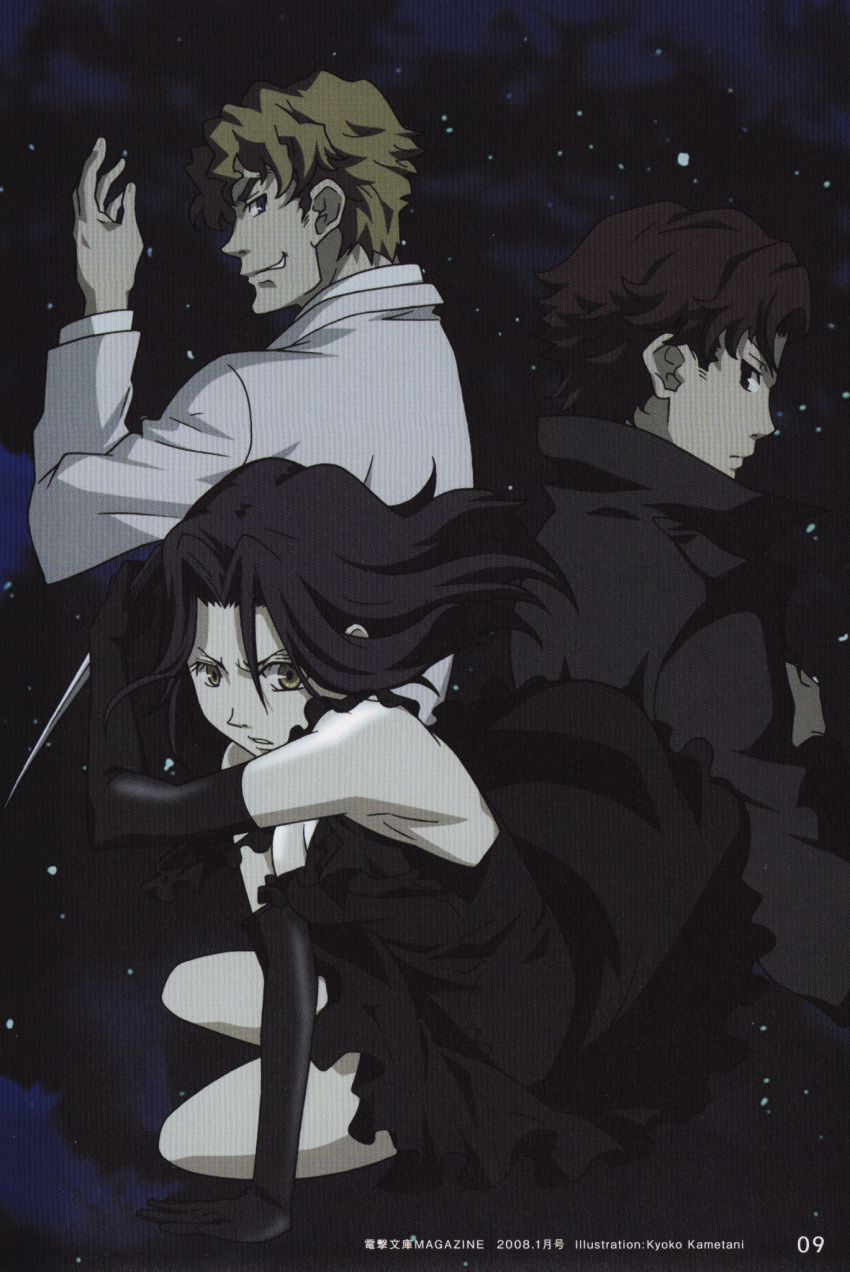 baccano, chane_laforet, claire_stanfield, highres, ladd_russo, official_art, scan