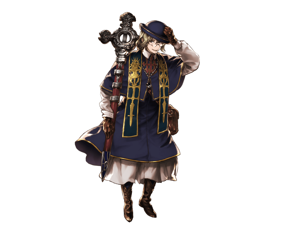 1boy, blonde_hair, boots, glasses, gloves, granblue_fantasy, hat, jewelry