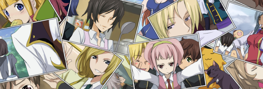 arthur_(code_geass), camera, cheese-kun, code_geass, code_geass:_lost_colors, gino_weinberg, jeremiah_gottwald, kannon_maldini