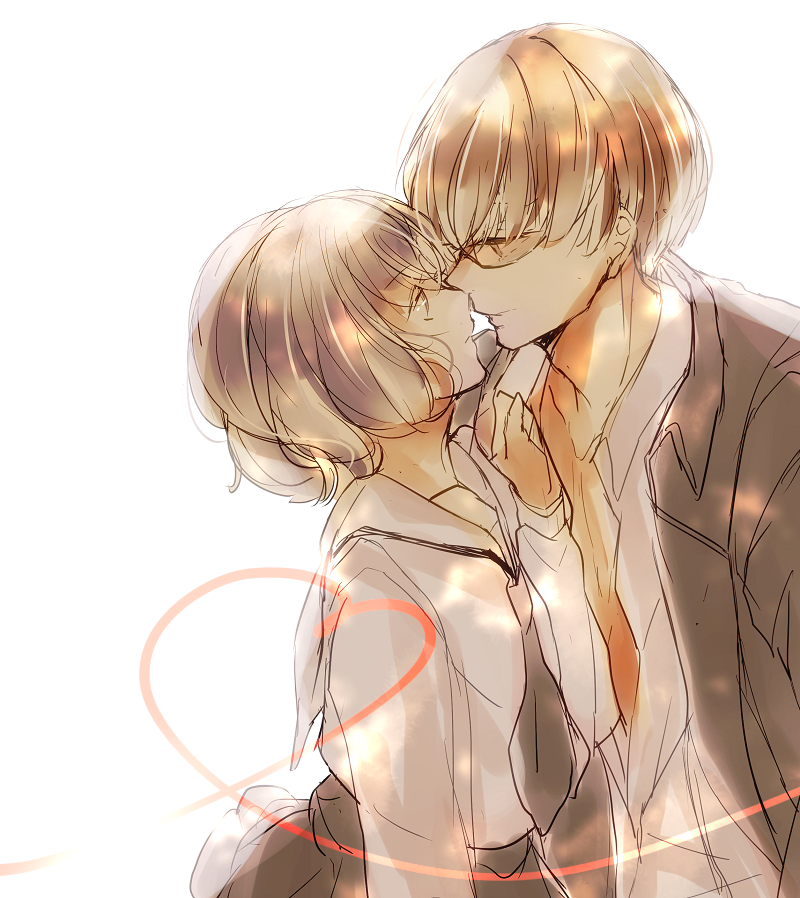 koyuri, muroboshi_ron, norn9, purple_eyes, purple_hair, shiranui_nanami