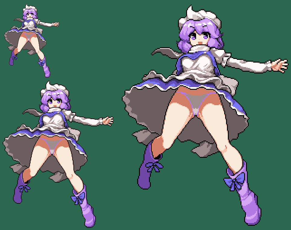 1girl, bangs, blue_bow, boots, bow, breasts, dress, eyebrows_visible_through_hair