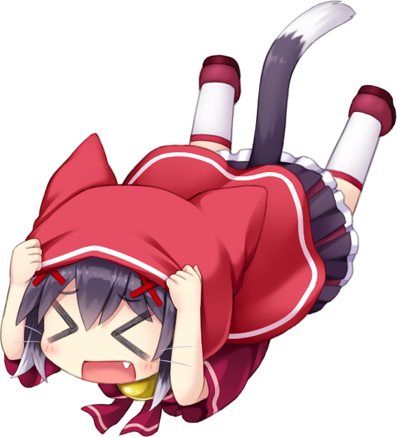 >_<, 1girl, animal_ears, black_hair, blush, cat_ears, cat_tail, chibi