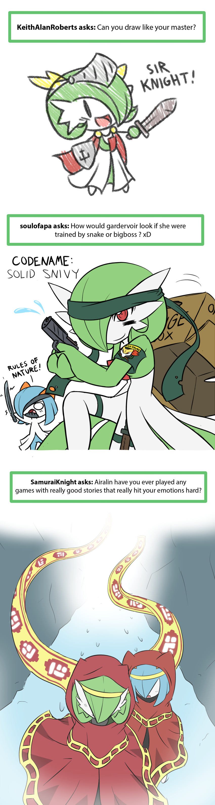 2girls, absurdres, airalin_(mark_folks), alternate_color, blush, choker, comic, english
