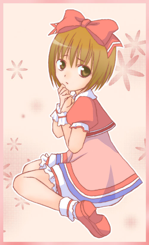 chiroro, crossdressinging, dress, karol_capel, male, ribbon, ribbons, shy, tales_of_(series), tales_of_vesperia, trap