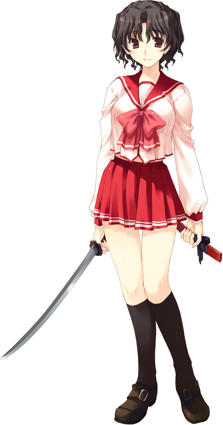 1girl, black_legwear, bow, bowtie, brown_eyes, brown_hair, detached_sleeves, full_body