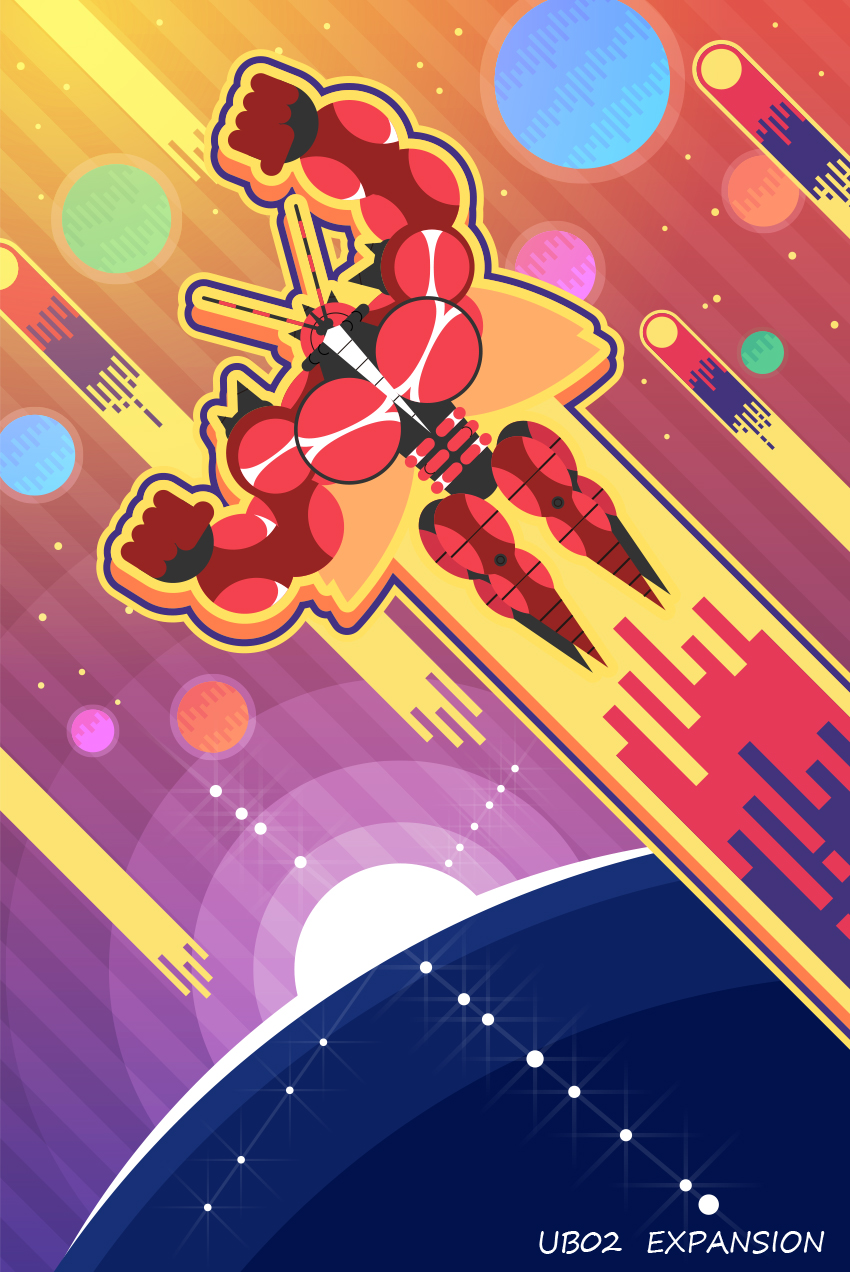 antennae, buzzwole, character_name, comet, flying, highres, insect_wings, lasy