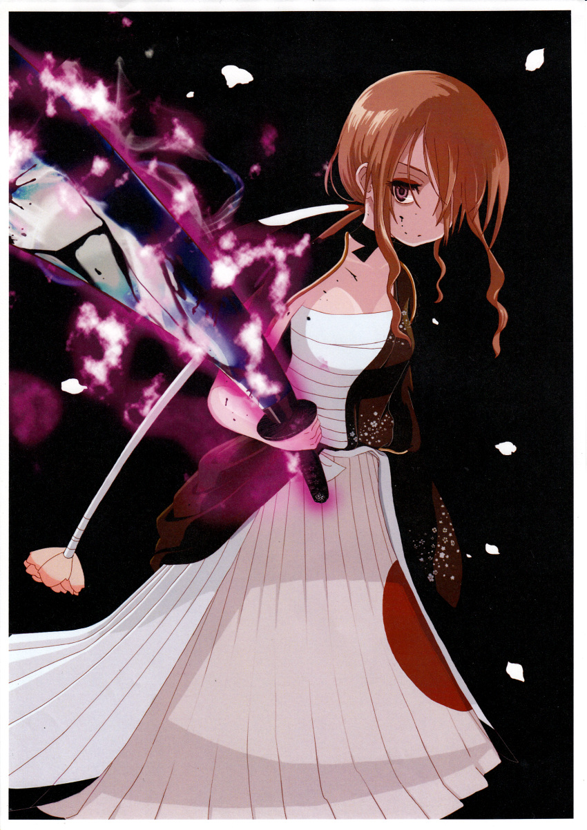 1girl, akane_(mahoiku), akane_(mahou_shoujo_ikusei_keikaku), highres, japanese_clothes, katana, mahou_shoujo_ikusei_keikaku, mahou_shoujo_ikusei_keikaku_restart