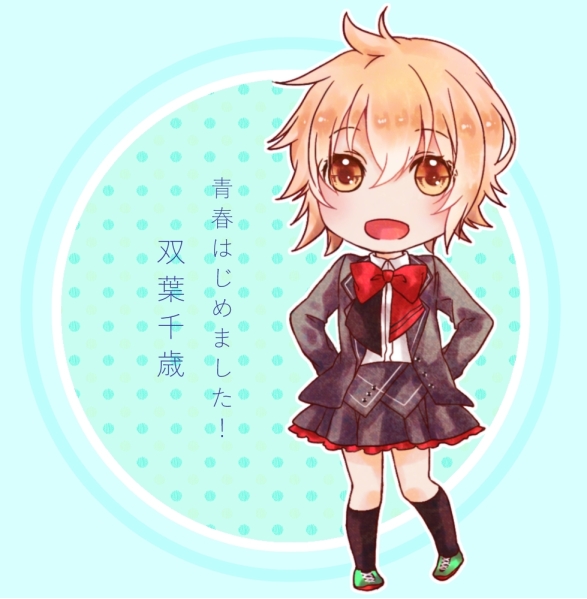 blonde_hair, brown_eyes, futaba_chitose, inekome, seishun_hajimemashita!