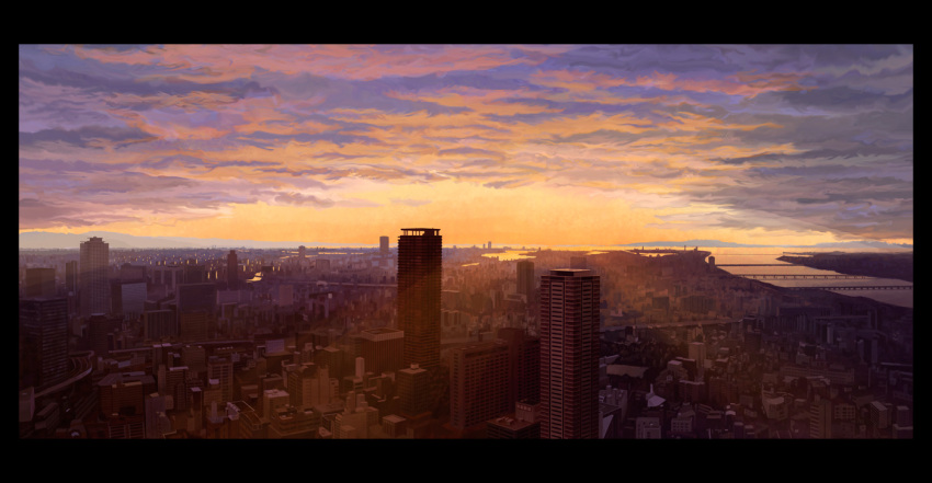 cloud, clouds, osaka_(city), real_world_location, river, scenery, shijimi, sky